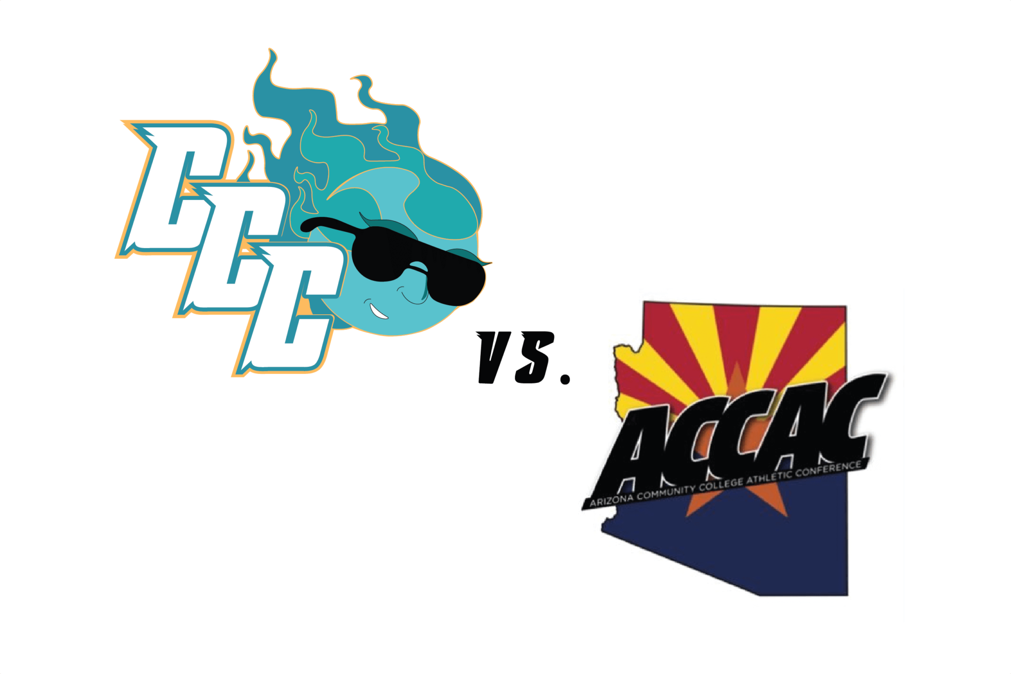 CCC vs. ACCAC Arizona Community College Athletic Conference.