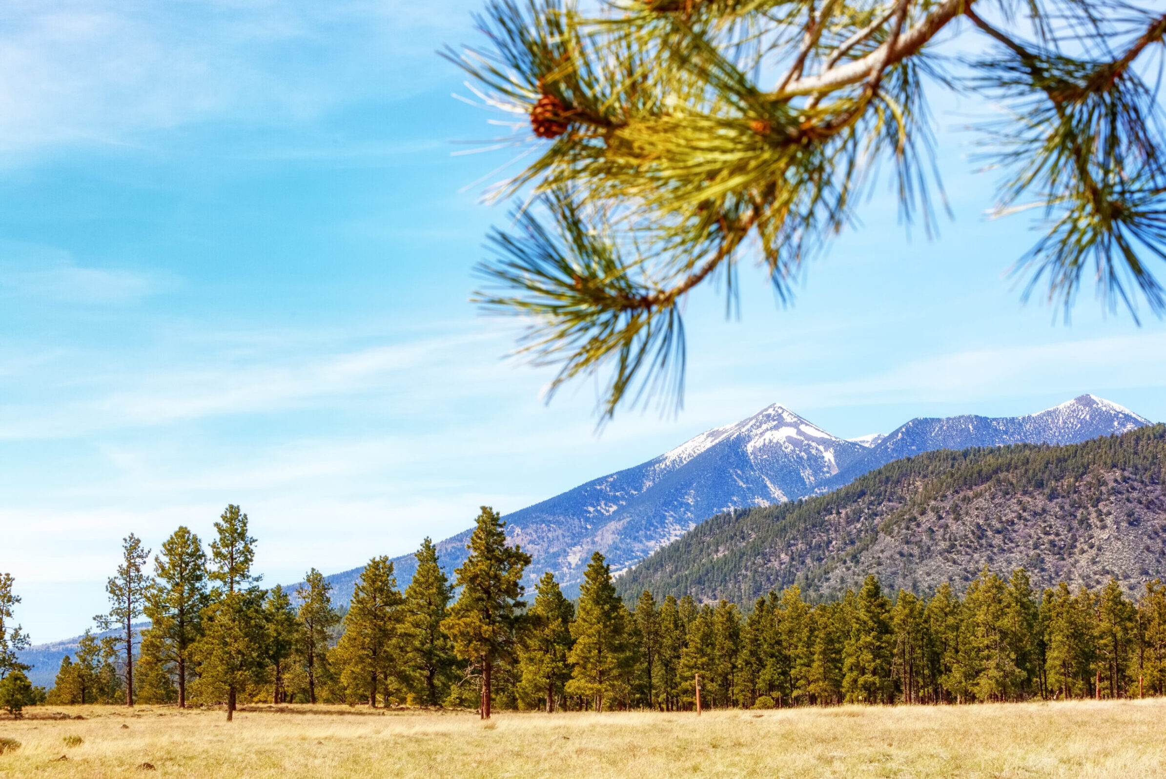 Picturesque mountain view.