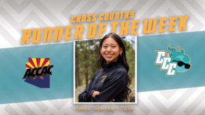 Davis Earns Runner of the Week
